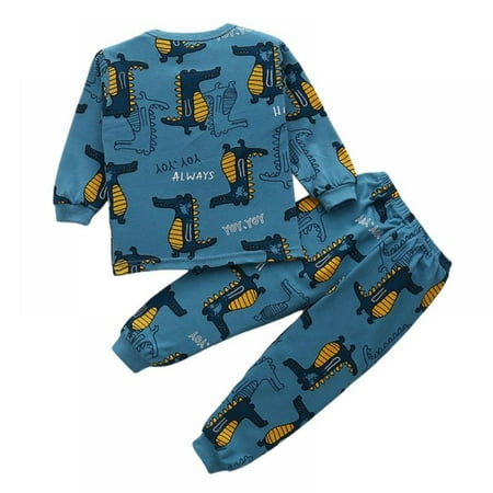Two-piece Suit Toddler Baby Boy Girl Cartoon Pajamas Set Long Sleeve Buttoned Underwear+Pant 0-5Y
Two-piece Suit Toddler Baby Boy Girl Cartoon Pajamas Set Long Sleeve Buttoned Underwear+Pant 0-5Y