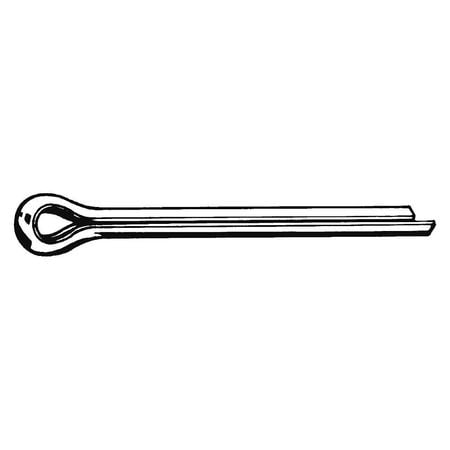Cotter Pin 6.3mmDx100mm L SS A2 PK5