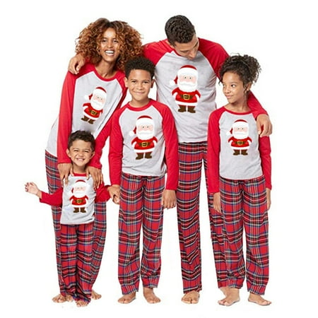 Family Matching Christmas Pajamas PJs Sets Adult Xmas Sleepwear Nightwear Santa Family clothes Set
Family Matching Christmas Pajamas PJs Sets Adult Xmas Sleepwear Nightwear Santa Family clothes Set