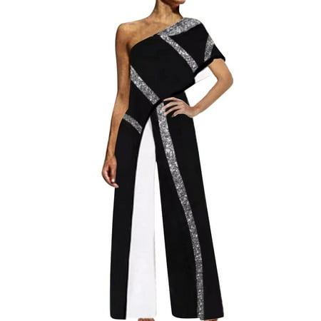 Jumpsuits Bodysuit For Women Women S Patchwork Swing Short Sleeve Slant Shoulder Slim Pants Body Suits Women Clothing Underwear Pajamas Lingerie For Women
Jumpsuits Bodysuit For Women Women S Patchwork Swing Short Sleeve Slant Shoulder Slim Pants Body Suits Women Clothing Underwear Pajamas Lingerie For Women
