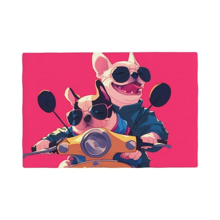 Table Placemats Set of 6 - Cool French Bulldog No.145 12x18 In Faux Linen Double Heat Resistant Place Mats Cloth Indoor/Outdoor Placemats Washable Table Mats for Dining Kitchen Party
Table Placemats Set of 6 - Cool French Bulldog No.145 12x18 In Faux Linen Double Heat Resistant Place Mats Cloth Indoor/Outdoor Placemats Washable Table Mats for Dining Kitchen Party