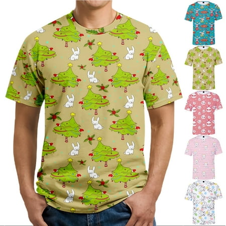 Easter Men s and Big Men s Crewneck Short Sleeve Tee Shirts Loose Tops Shirt Regular & Big Man Sizes
Easter Men s and Big Men s Crewneck Short Sleeve Tee Shirts Loose Tops Shirt Regular & Big Man Sizes
