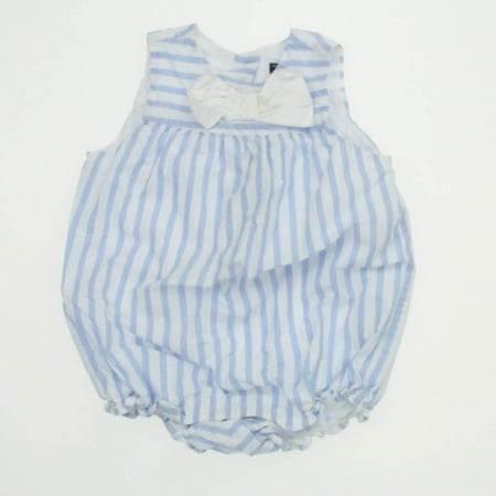 Pre-owned Janie and Jack Girls Blue | White Romper size: 6-12 Months
Pre-owned Janie and Jack Girls Blue | White Romper size: 6-12 Months