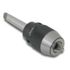 JACOBS 31411 Drill Chuck, Keyless, Steel, 0.512 In, R8
