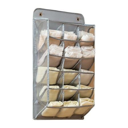 JeashCHAT 3D Closet Hanging Lingerie Organizer Mesh Bag Hanging Storage Bag For Bra Socks Lingerie Panties Door Wall Shelf Wardrobe Space With 2 Hooks
JeashCHAT 3D Closet Hanging Lingerie Organizer Mesh Bag Hanging Storage Bag For Bra Socks Lingerie Panties Door Wall Shelf Wardrobe Space With 2 Hooks