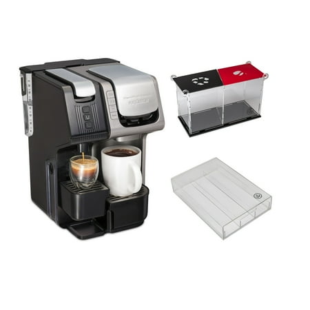 Hamilton Beach FlexBrew Universal Trio 2-Way Coffee Maker with Pod Organizers