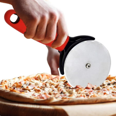 Fovolat Stainless Steel Pizza Cutter Ergonomic Pizza Roller Cutter Practical Kitchen Gadgets for Slicing Thin Pizzas Pie Crust and Pastries Easily accepted
Fovolat Stainless Steel Pizza Cutter Ergonomic Pizza Roller Cutter Practical Kitchen Gadgets for Slicing Thin Pizzas Pie Crust and Pastries Easily accepted