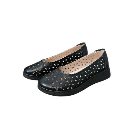 Rotosw Women Flats Slip On Casual Shoes Anti-Slip Loafers Fashion Comfort Nurse Shoe Work Lightweight Black 6
Rotosw Women Flats Slip On Casual Shoes Anti-Slip Loafers Fashion Comfort Nurse Shoe Work Lightweight Black 6