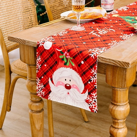 Christmas Snowman Print Table Runner Festive Atmosphere Home Table Decorations Decorative Table Banner TANGNADE
Christmas Snowman Print Table Runner Festive Atmosphere Home Table Decorations Decorative Table Banner TANGNADE