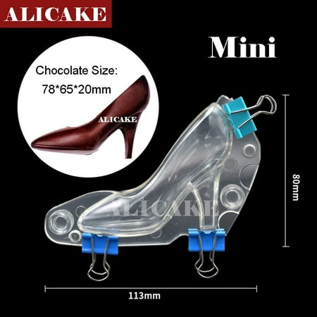 3D Chocolate Mold for Chocolates High-heeled Shoes Polycarbonate Ca Decoration Baking Pastry Tools for Bary Form Mould Tray
3D Chocolate Mold for Chocolates High-heeled Shoes Polycarbonate Ca Decoration Baking Pastry Tools for Bary Form Mould Tray