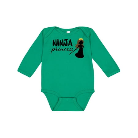 Inktastic Ninja Princess-brown haired silhouette Gift Baby Girl Long Sleeve Bodysuit
Inktastic Ninja Princess-brown haired silhouette Gift Baby Girl Long Sleeve Bodysuit
