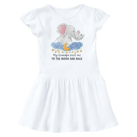 Inktastic My Grandpa Loves me to the Moon and Back Elephant Family Gift Baby Girl Dress
Inktastic My Grandpa Loves me to the Moon and Back Elephant Family Gift Baby Girl Dress