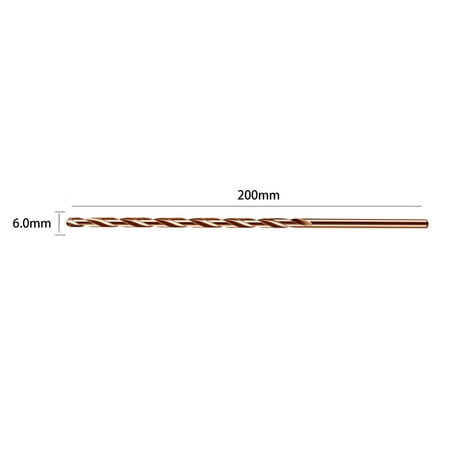 200mm Extra Long Shank Cobalt Coated Drill Bit HSS M35 Drill Bit For Wood Metal
200mm Extra Long Shank Cobalt Coated Drill Bit HSS M35 Drill Bit For Wood Metal