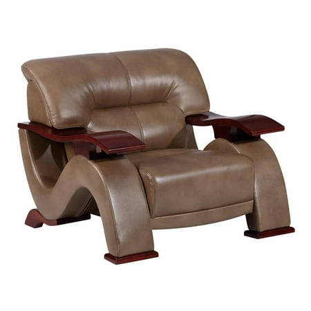 Global Furniture Chair in Warm Walnut Brown
