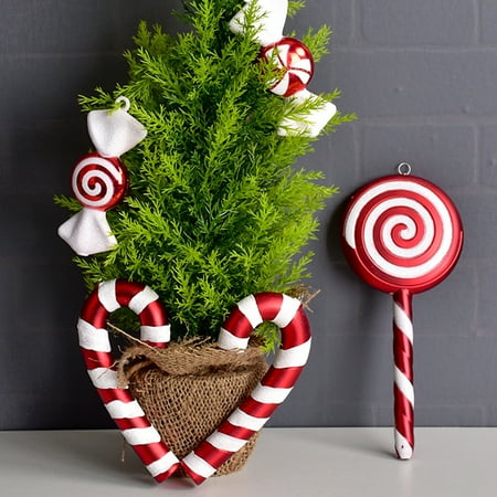 Gwong Cute Lollipop Shape Hanging Decor Creative Christmas Style PVC Hanging Pendant for Home
Gwong Cute Lollipop Shape Hanging Decor Creative Christmas Style PVC Hanging Pendant for Home