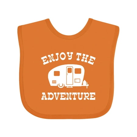 Inktastic Enjoy the Adventure RV Gift Baby Boy or Baby Girl Bib