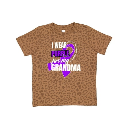 Inktastic I Wear Purple for My Grandma Pancreatic Cancer Awareness Gift Toddler Boy or Toddler Girl T-Shirt
Inktastic I Wear Purple for My Grandma Pancreatic Cancer Awareness Gift Toddler Boy or Toddler Girl T-Shirt