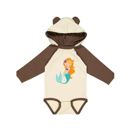 Inktastic Cute Little Mermaid Orange Hair Purple Sea Star Gift Baby Girl Long Sleeve Bodysuit
Inktastic Cute Little Mermaid Orange Hair Purple Sea Star Gift Baby Girl Long Sleeve Bodysuit