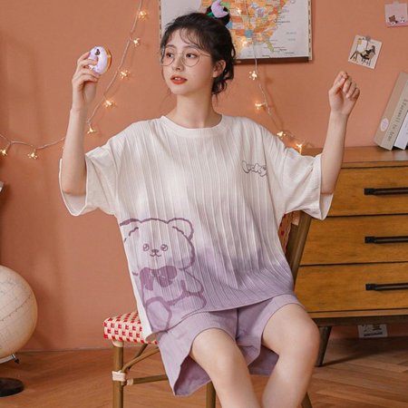 CoCopeaunt New Summer V-neck Stylish Red Short Sleeve Chic Solid Soft Modal Sleepwear for Youth Girls Sleepwear Women Pajama Sets
CoCopeaunt New Summer V-neck Stylish Red Short Sleeve Chic Solid Soft Modal Sleepwear for Youth Girls Sleepwear Women Pajama Sets