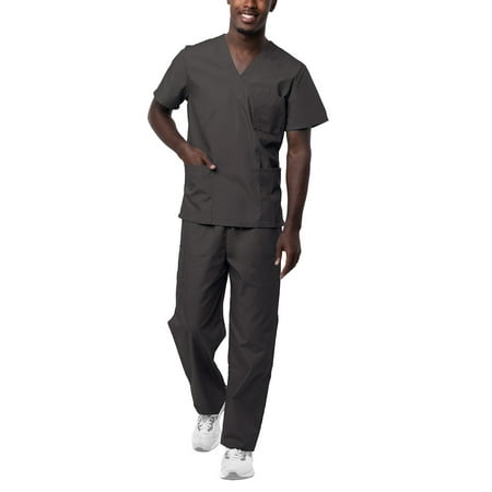 Sivvan Unisex Classic Scrub Set V-neck Top / Drawstring Pants (Available in 12 Solid Colors)
Sivvan Unisex Classic Scrub Set V-neck Top / Drawstring Pants (Available in 12 Solid Colors)