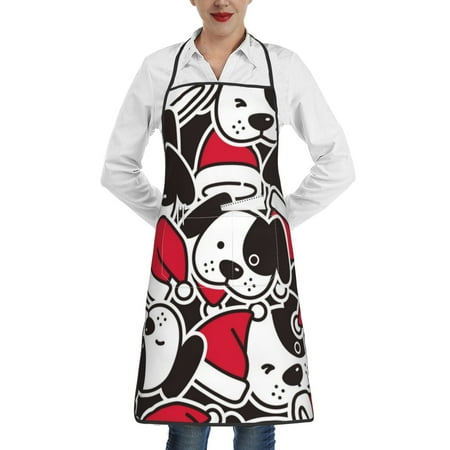 Matuu Cute Dog for Adjustable Cooking Aprons for Women with Pockets Kitchen Aprons for Men Water and Oil Resistant
Matuu Cute Dog for Adjustable Cooking Aprons for Women with Pockets Kitchen Aprons for Men Water and Oil Resistant
