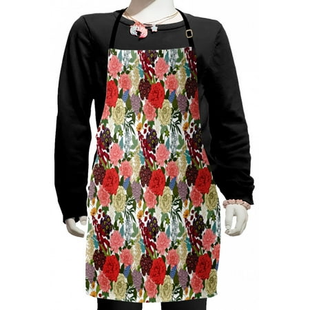 Floral Kids Apron Hand Drawn Foxglove Hydrangea Primrose and Hyacinth Summer Foliage Romantic Design Boys Girls Apron Bib with Adjustable Ties for Cooking Baking Painting Multicolor by Ambesonne
Floral Kids Apron Hand Drawn Foxglove Hydrangea Primrose and Hyacinth Summer Foliage Romantic Design Boys Girls Apron Bib with Adjustable Ties for Cooking Baking Painting Multicolor by Ambesonne