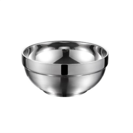 Lierteer Double Layer Insulation Stainless Steel Bowls Salad Bowl Deep Dish Tableware
Lierteer Double Layer Insulation Stainless Steel Bowls Salad Bowl Deep Dish Tableware