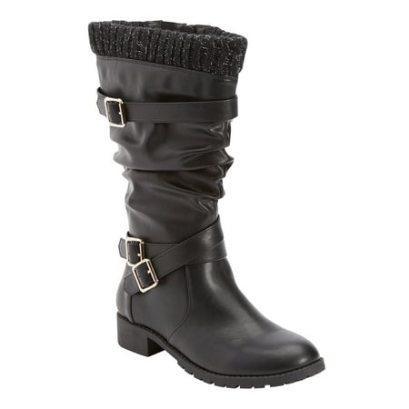 Comfortview Women s Wide Width The Eden Wide Calf Boot