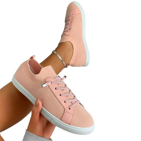 Women’s Breathable Slip On Sneakers Solid Color Flat Shoes Lightweight Round Head Running Shoes Comfortable
Women’s Breathable Slip On Sneakers Solid Color Flat Shoes Lightweight Round Head Running Shoes Comfortable