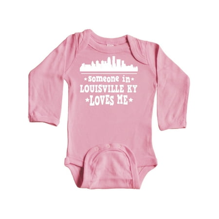 Inktastic Louisville Kentucky Someone Loves Me Gift Baby Boy or Baby Girl Long Sleeve Bodysuit
Inktastic Louisville Kentucky Someone Loves Me Gift Baby Boy or Baby Girl Long Sleeve Bodysuit