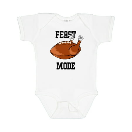 Inktastic Thanksgiving Feast Mode Turkey Football Gift Baby Boy or Baby Girl Bodysuit
Inktastic Thanksgiving Feast Mode Turkey Football Gift Baby Boy or Baby Girl Bodysuit