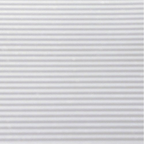 WFX Utility Cyrus 6' x 1' White Ribbed Shelf Liner