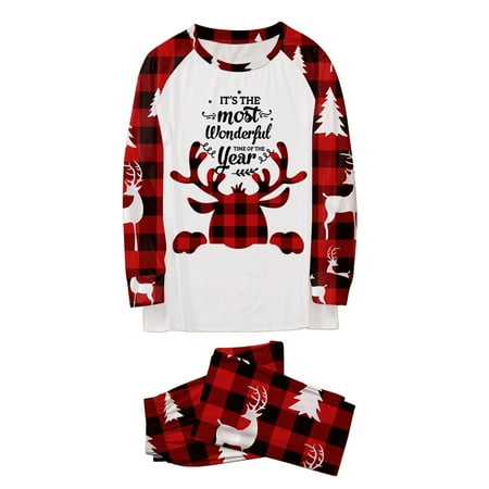 TAIAOJING Matching Family Pajamas Christmas Deer Sleepwear Cotton Holiday Pjs Set Christmas For Adult Letter Print Fawn Sleepwear Cotton Holiday 2 Pieces Set
TAIAOJING Matching Family Pajamas Christmas Deer Sleepwear Cotton Holiday Pjs Set Christmas For Adult Letter Print Fawn Sleepwear Cotton Holiday 2 Pieces Set