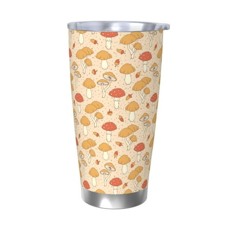 KLL Autumn Mushrooms Print 40oz Stainless Steel Insulated Car Cup with Spillproof Lid - Keep Your Drink Hot or Cold on the Go-Without Straw
KLL Autumn Mushrooms Print 40oz Stainless Steel Insulated Car Cup with Spillproof Lid - Keep Your Drink Hot or Cold on the Go-Without Straw