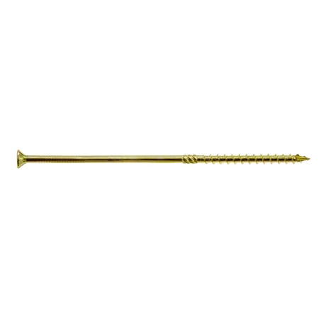 Simpson SDCP22858-R50 Strong-Drive® SDCP TIMBER-CP Screw — 0.315 in. x 8-5/8 in. T40 Yellow Zinc (50-Qty)
Simpson SDCP22858-R50 Strong-Drive® SDCP TIMBER-CP Screw — 0.315 in. x 8-5/8 in. T40 Yellow Zinc (50-Qty)