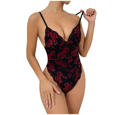 Lace Bodysuit for Women Tummy Control Shapewear Spaghetti Strap V-neck Body Suits Backless Camisole Jumpsuit
Lace Bodysuit for Women Tummy Control Shapewear Spaghetti Strap V-neck Body Suits Backless Camisole Jumpsuit