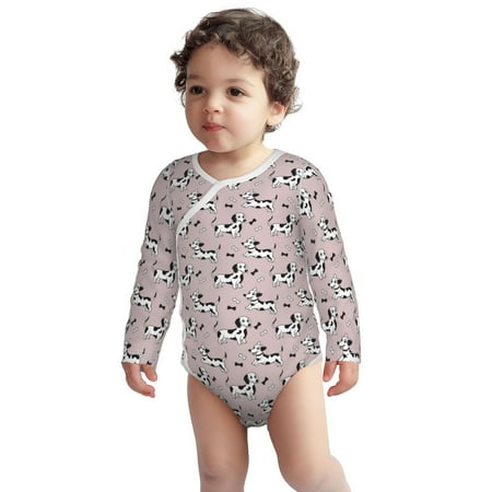 Fotbe Dachshund Dog Puppy Pattern Unisex-baby Long-sleeve Bodysuit Long Sleeve Bodysuits One-piece 100% Organic Cotton for Infant Baby Boys Unisex-2 Years
Fotbe Dachshund Dog Puppy Pattern Unisex-baby Long-sleeve Bodysuit Long Sleeve Bodysuits One-piece 100% Organic Cotton for Infant Baby Boys Unisex-2 Years