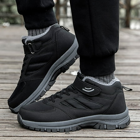 Cathalem Men s Go Walk 5-prized Sneaker Couple Models Men s Middle Aged And Elderly High Top Plus Velvet Mens Slip on Sneaker Black 10.5
Cathalem Men s Go Walk 5-prized Sneaker Couple Models Men s Middle Aged And Elderly High Top Plus Velvet Mens Slip on Sneaker Black 10.5