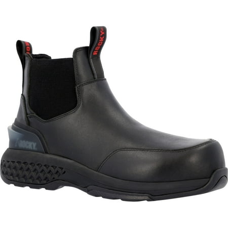 Rocky Code Red Station Slip-On Composite Toe Boot Size 11.5(M)