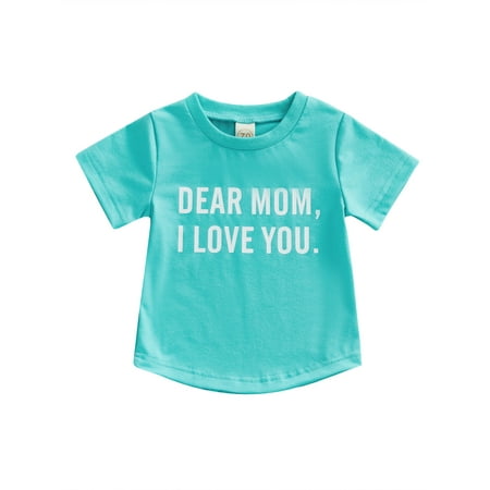 Gzhioc Toddler Baby Summer Casual T-Shirts Short Sleeve Letter Print Round Neck Tops Mother’s Day Outfit
Gzhioc Toddler Baby Summer Casual T-Shirts Short Sleeve Letter Print Round Neck Tops Mother’s Day Outfit