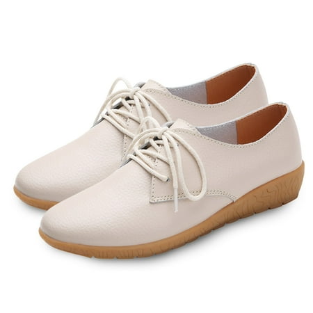 Cathalem Women Shoes Small White Shoes With Flat Soles Women Students Leather Shoes Women Large Casual Women s Casual Flip Flops Beige 7
Cathalem Women Shoes Small White Shoes With Flat Soles Women Students Leather Shoes Women Large Casual Women s Casual Flip Flops Beige 7
