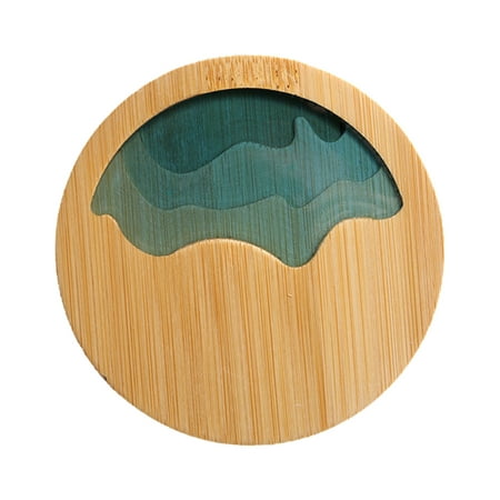 Farfi Coaster Landscape Pattern Kitchen Supplies Bamboo Heat-Insulated Cup Mat for Home (Type 1)
Farfi Coaster Landscape Pattern Kitchen Supplies Bamboo Heat-Insulated Cup Mat for Home (Type 1)