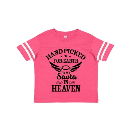 Inktastic Handpicked for Earth By My Savta in Heaven with Angel Wings Gift Toddler Boy or Toddler Girl T-Shirt
Inktastic Handpicked for Earth By My Savta in Heaven with Angel Wings Gift Toddler Boy or Toddler Girl T-Shirt
