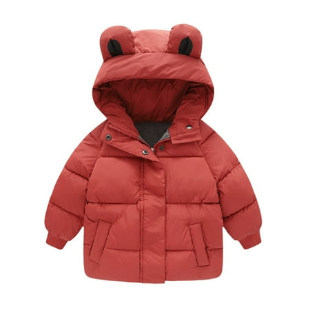 QYZEU Boy Jackets 10 Toddler Jacket Toddler Kids Baby Boys Girls Winter Warm Solid Coats Ears Hooded Padded Jacket Outwear
QYZEU Boy Jackets 10 Toddler Jacket Toddler Kids Baby Boys Girls Winter Warm Solid Coats Ears Hooded Padded Jacket Outwear