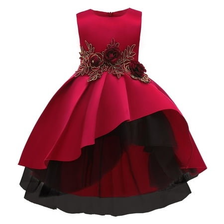 Leutsin Toddler Girls Net Yarn Temperament Flowers Bowknot Birthday Party Gown Long Dresses
Leutsin Toddler Girls Net Yarn Temperament Flowers Bowknot Birthday Party Gown Long Dresses