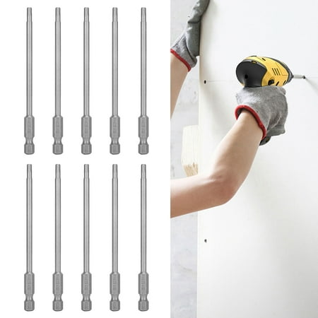 EBTOOLS 10Pcs Screwdriver Bit Electric 3mm Hex Strong Magnetic Hardened Hardware Hand Tool S1/4 100mm Hand Tools Hex Screwdriver Bit
EBTOOLS 10Pcs Screwdriver Bit Electric 3mm Hex Strong Magnetic Hardened Hardware Hand Tool S1/4 100mm Hand Tools Hex Screwdriver Bit
