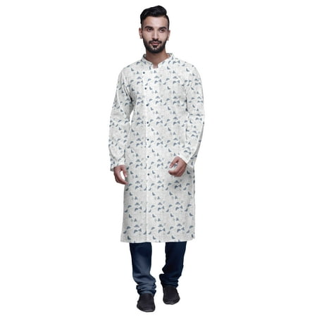 Atasi Cotton Printed Long Kurta Pajama for Men Designer Casual Kurta Pajama Clothing Dusty Blue
Atasi Cotton Printed Long Kurta Pajama for Men Designer Casual Kurta Pajama Clothing Dusty Blue