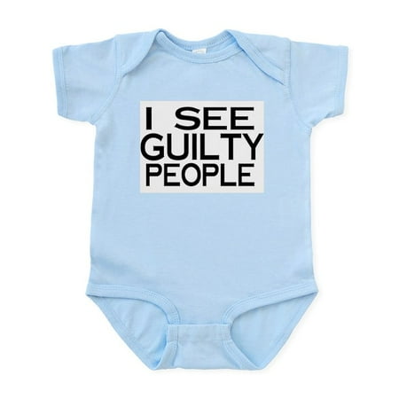 CafePress - I See Guilty People Infant Bodysuit - Baby Light Bodysuit Size Newborn - 24 Months
CafePress - I See Guilty People Infant Bodysuit - Baby Light Bodysuit Size Newborn - 24 Months