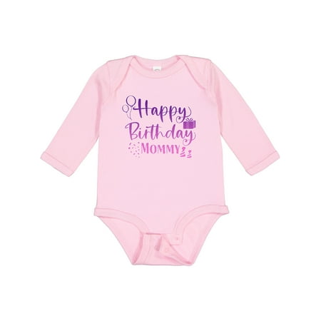 Inktastic Purple Happy Birthday Mommy Gift Baby Boy or Baby Girl Long Sleeve Bodysuit
Inktastic Purple Happy Birthday Mommy Gift Baby Boy or Baby Girl Long Sleeve Bodysuit
