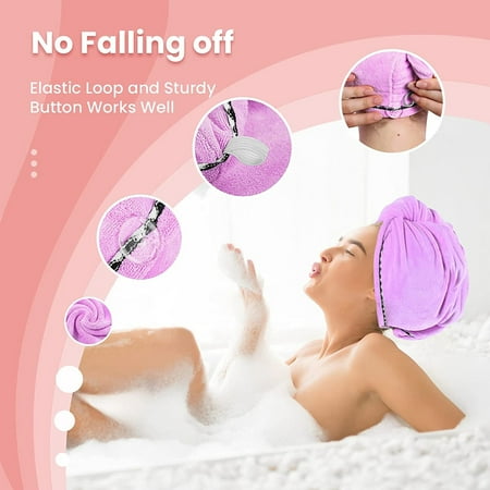 Qazqa DIY Quickly Absorbs Water Coral Dry Hair Towel Hair Wraps For Women
Qazqa DIY Quickly Absorbs Water Coral Dry Hair Towel Hair Wraps For Women